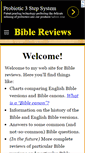 Mobile Screenshot of bible-reviews.com